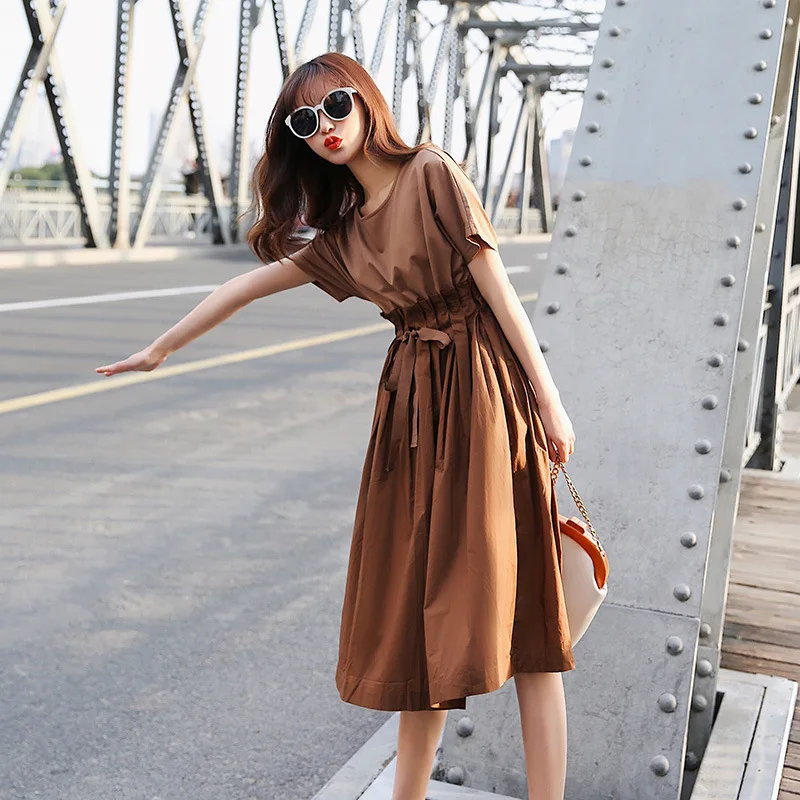 LANMREM 2020 Новая летняя модная одежда с завязками на талии повседневное