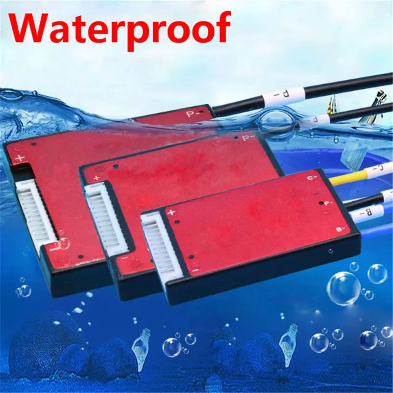 12 S 18A 25A 35A 45A 60A PCM/PCB/BMS для 48 В 18650 LiFePO4 аккумулятор электрических велосипедов и