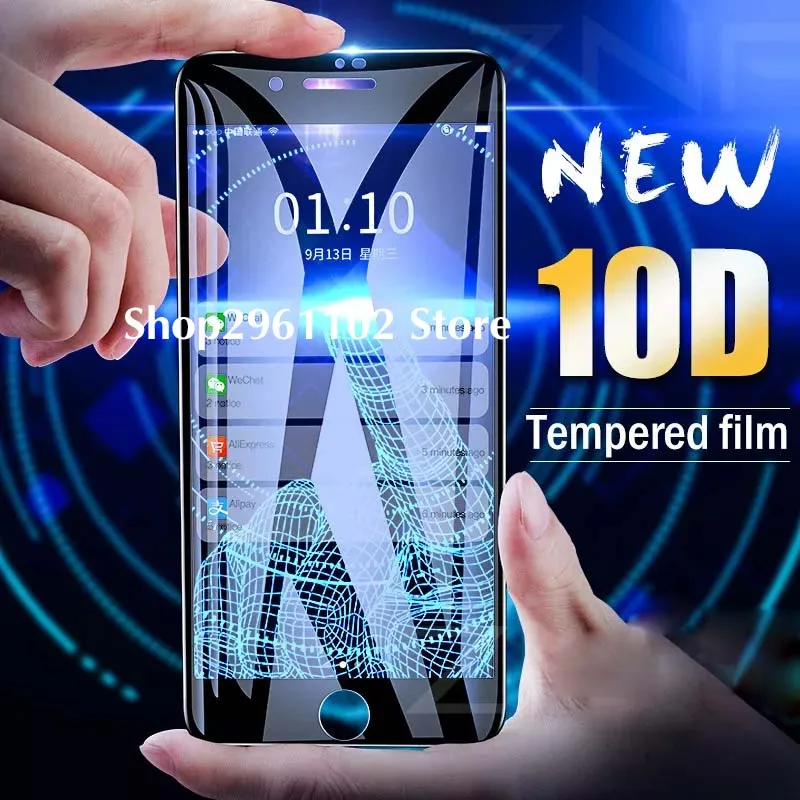 10D полное клеевое стекло для iphone xs max x xr защитное на apple iphonee 10 10r 10s xsmax sx rx Защитная