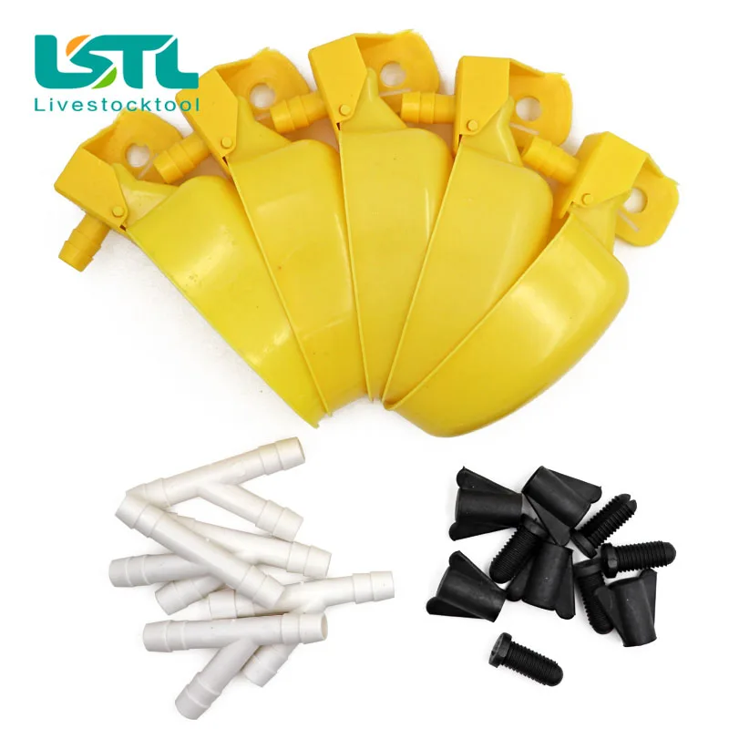 5 шт. чаша для перепелок птиц в виде голубей автоматические подвесные чаши воды