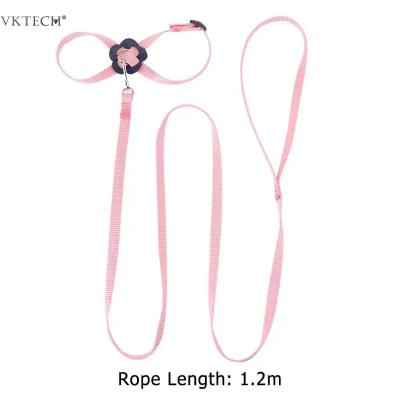 Шлейка для домашних животных регулируемый поводок птиц мягкая портативная