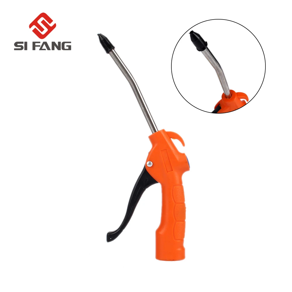 

Deluxe 5" Plastic Handle Air Blow Gun Pneumatic Tool with Removable Rubber Tip Dust Removal Cleaning Tool Airbrush Tool