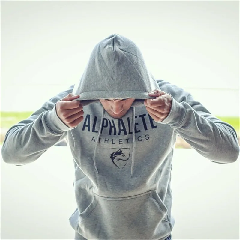 Горячее предложение для мужчин De Кофты печати высокое качество Alphale капюшон