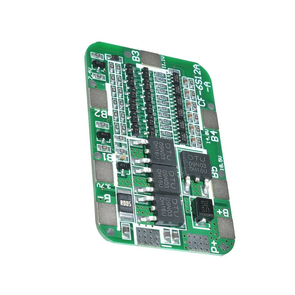 1 шт. Новое поступление 6S 15A 24V PCB плата защиты BMS для 6 шт 18650 литий ионная литиевая