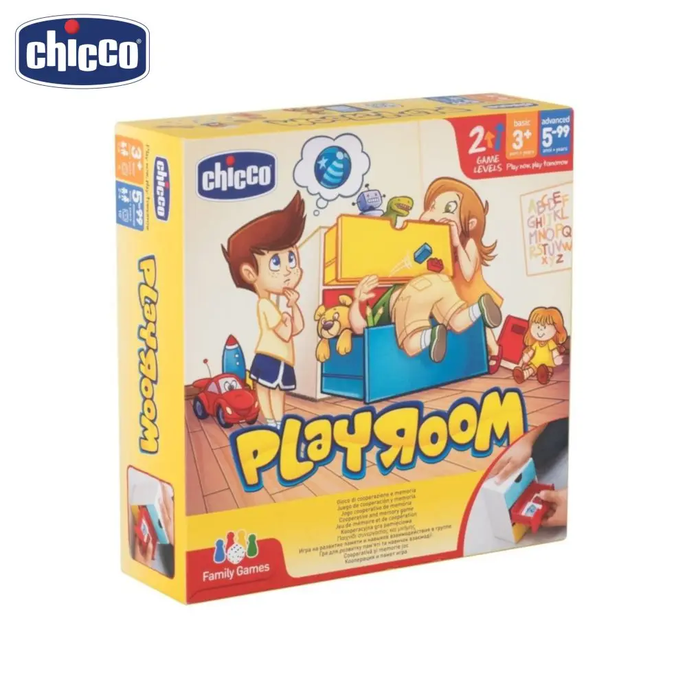 Настольная игра Chicco Toy Playroom 3г+|Игры для вечеринки| |