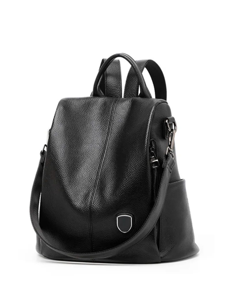 Рюкзак EASTPAK женский из натуральной коровьей кожи ранец с двумя плечами для