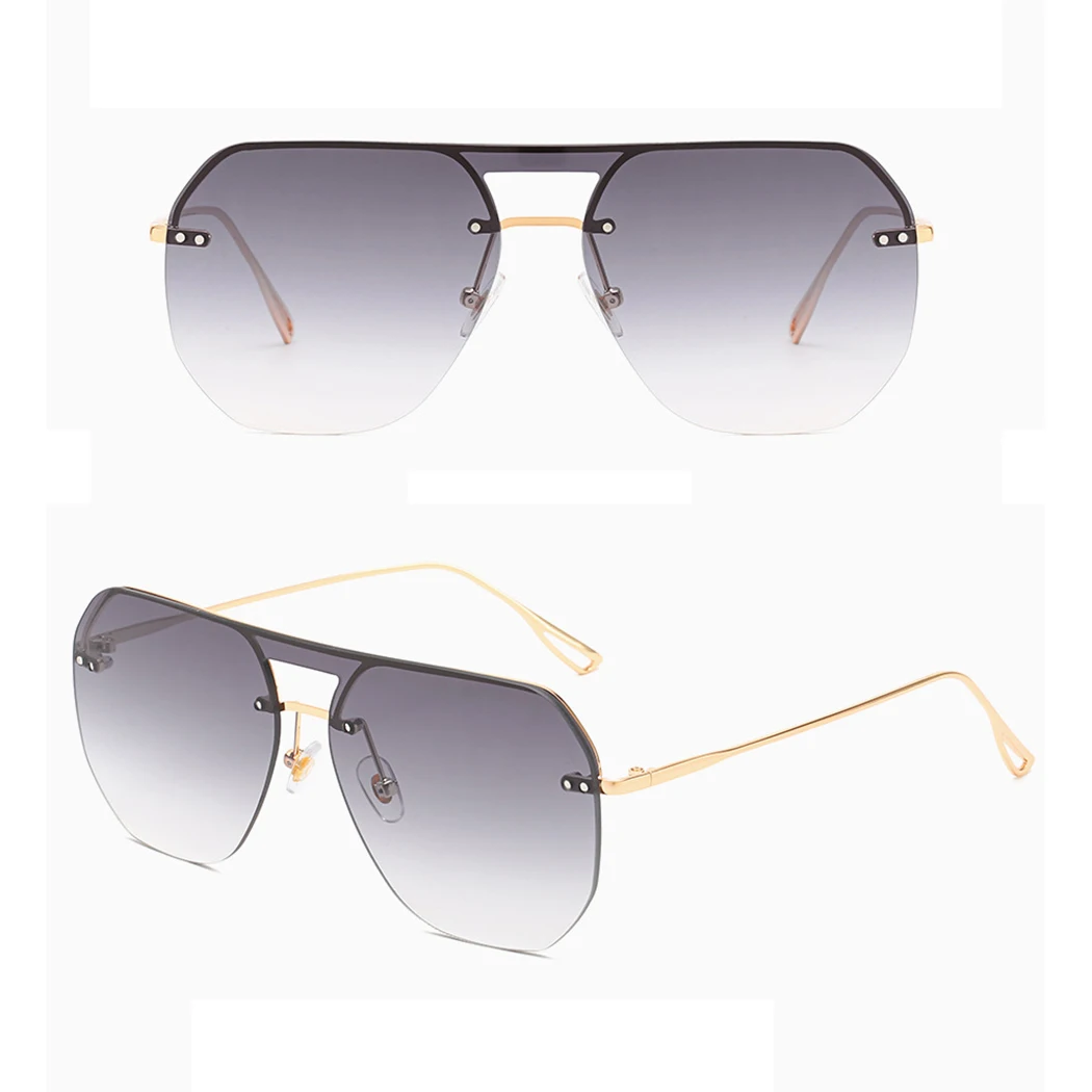 2019 Винтажные Солнцезащитные очки пилота для женщин и мужчин модная брендовая