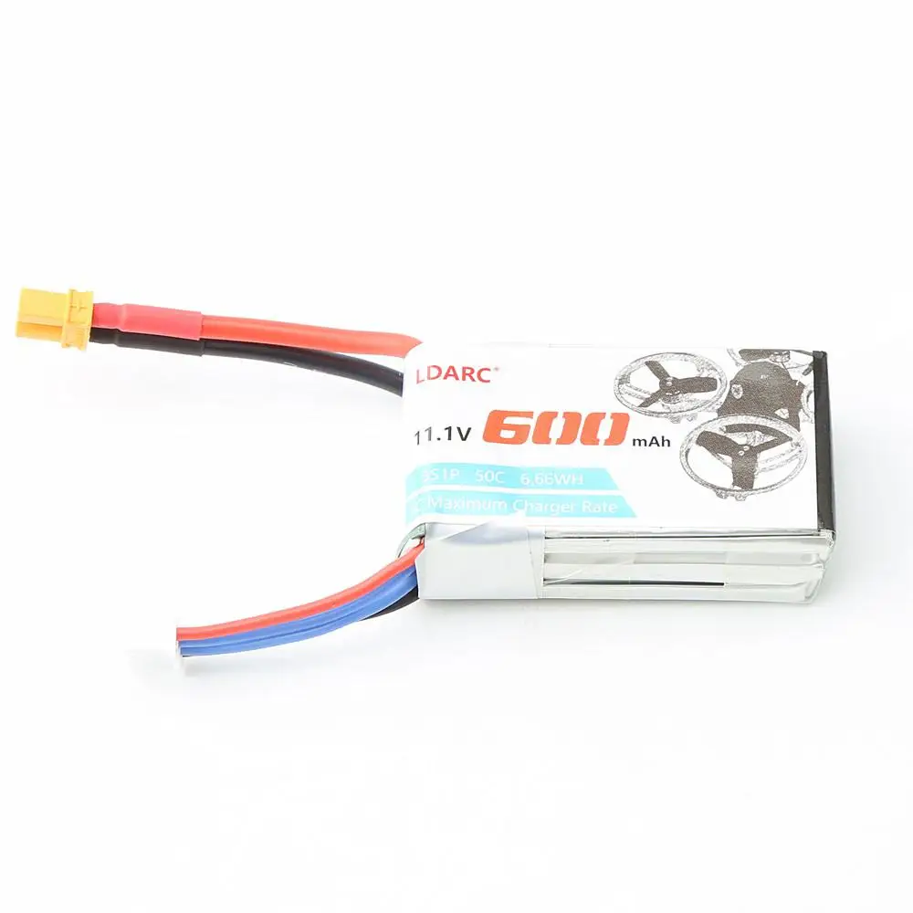RCtown 2 шт. LDARC 600 мАч 3S 11 1 V 50C/100C Lipo Батарея с XT30 разъем для небольшой гоночный Дрон