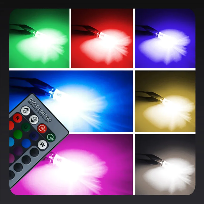 Zarpooz 2 шт водонепроницаемый RGB Клиренс ширина парковочный светильник яркая