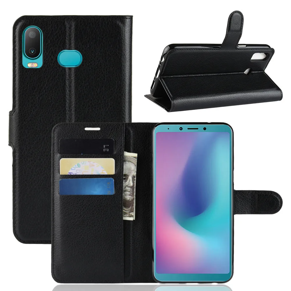 Роскошный чехол бумажник из искусственной кожи для Samsung Galaxy A6s S9 + S8 S7 Edge Note 9 8 A8 A9 A7