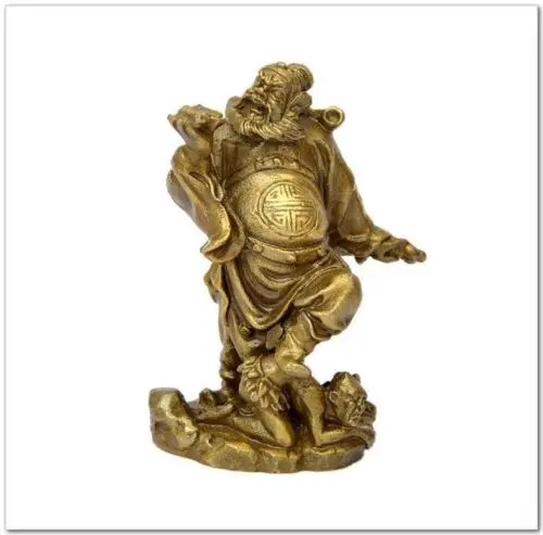 

Brass Zhong Kui statues statue furnishing articles