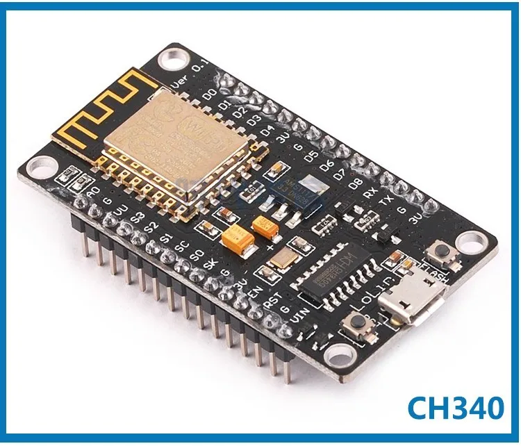 Макетная пластина NodeMCU Esp8266 с последовательным портом Wi Fi модульный ESP 12elua WIFI cp2102ch