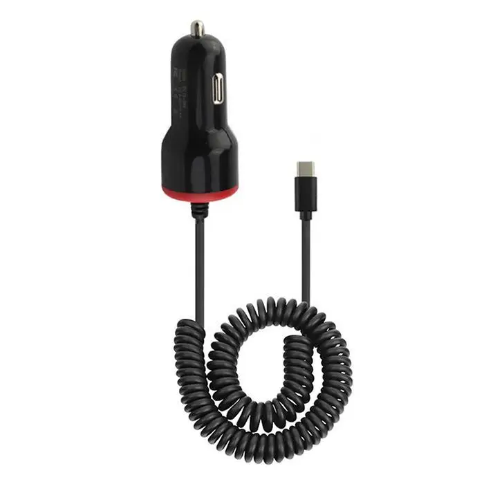 Высокоскоростной USB Универсальное автомобильное зарядное устройство DC12-24V DC5V для