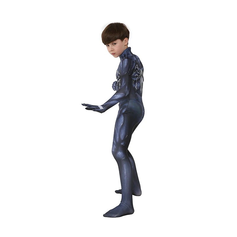 Детские костюмы Marvel Symbiote Spider Boy облегающие Зентаи карнавальный костюм для