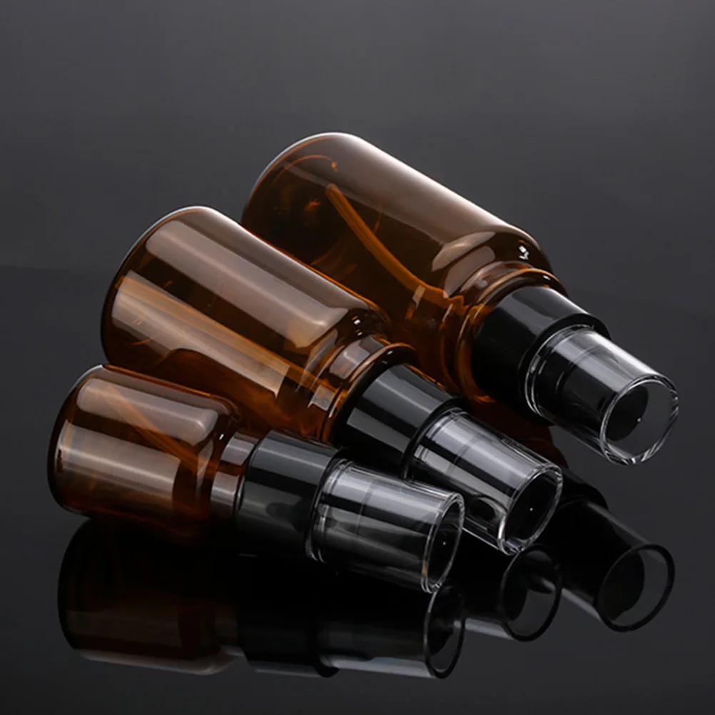 4 шт. пластиковый жидкий лосьон Массажная бутылка для масла шампунь контейнер