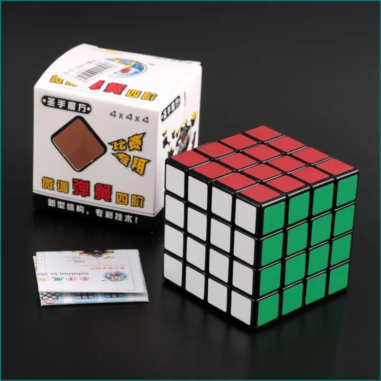 Shengshou 4 шт./компл. 2x2 3x3 4x4 5x5 магический куб 3x3x3 4x4x4 5x5x5 кубик-головоломка подарок
