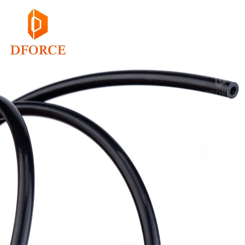 DFORCE черная PTFE трубка тефлонто 3D принтер hotend RepRap росток Боуден экструдер 1 75 мм