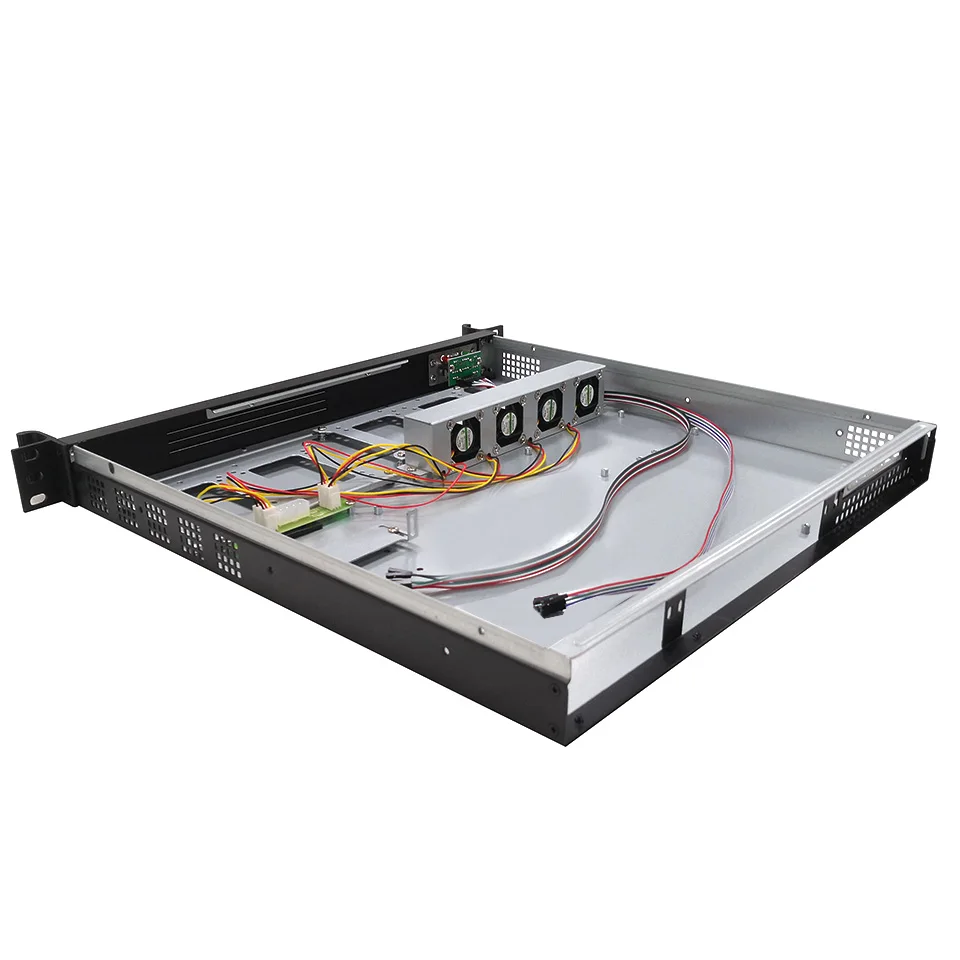 Новинка 1U промышленное шасси 19 дюймов стойка для сервера компьютера чехол TOP1U420L