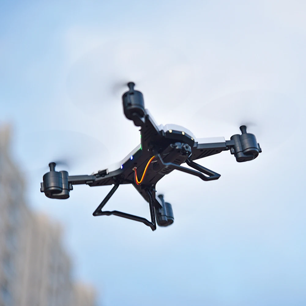 XIN KAI YANG RC Квадрокоптер KY601S складной Дрон с камерой 1080P Wifi FPV высоты удерживающий