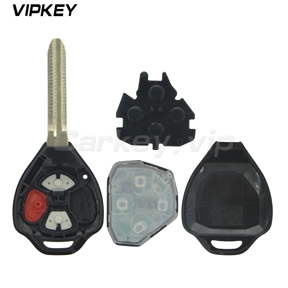 Пульт дистанционного управления HYQ12BBY HYQ12BDC новый стиль 3 кнопки 314 4 МГц TOY43 без