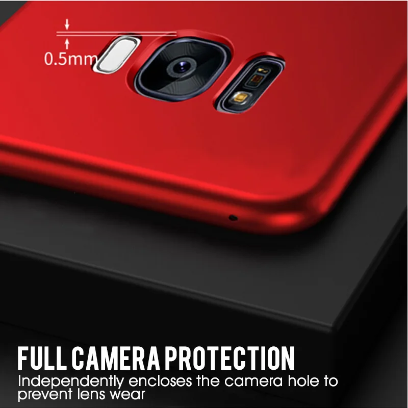 Роскошный ударопрочный чехол для телефона на 360 градусов Samsung Galaxy S8 S9 Plus Note 8 9
