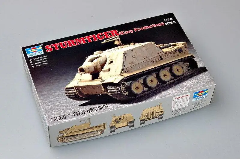 

Trumpeter 1/72 07274 German Sturmtiger Early Production