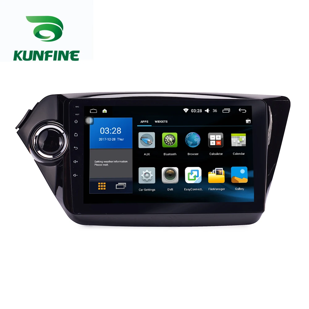 Восьмиядерный 1024*600 Android 8 1 автомобильный DVD GPS навигационный плеер Deckless стерео для