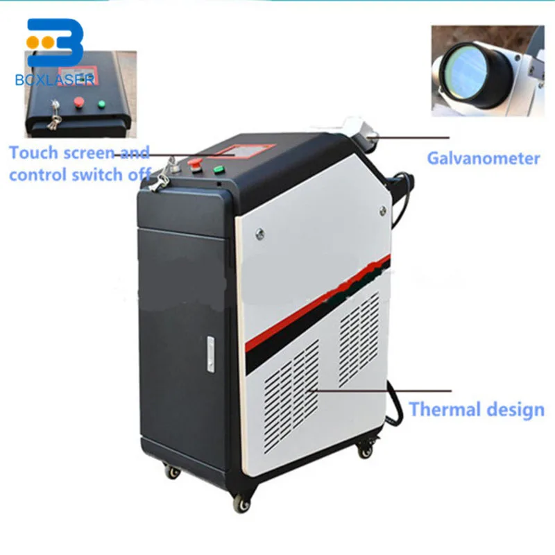 

50W/100W200W Max Fiber Laser Cleaning Machine for Removal Rust/Paint To Enhance Productivity