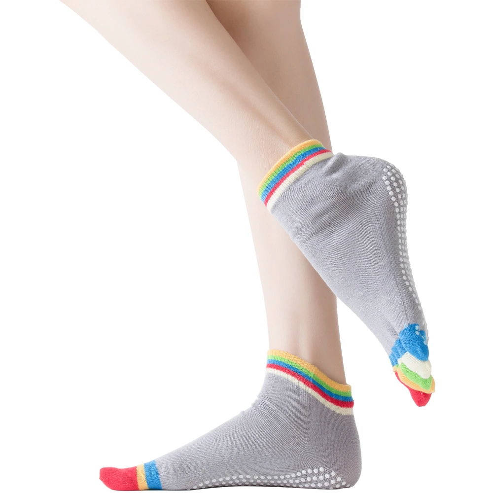 Эластичные носки с 5 пальцами для тренажерного зала фитнеса йоги дышащие