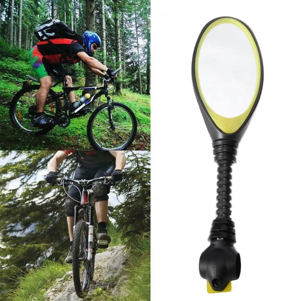 Durable Bicycle Rear View Mirror Handlebar Rearview Black For Most 2cm/0.8inch Bike | Спорт и развлечения