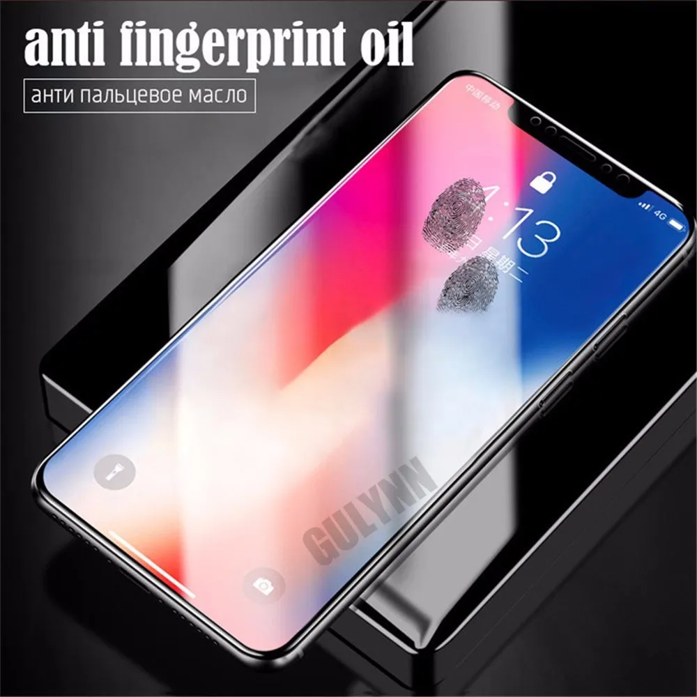 8D Защитная пленка для iPhone XS Max XR мягкая Гидрогелевая с полным покрытием X 10 7 8 6 6S Plus