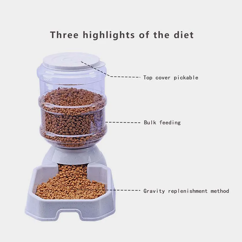 2019 Новинка 3.8л 18 видов цветов автоматическая кормушка для собак кошек поилка