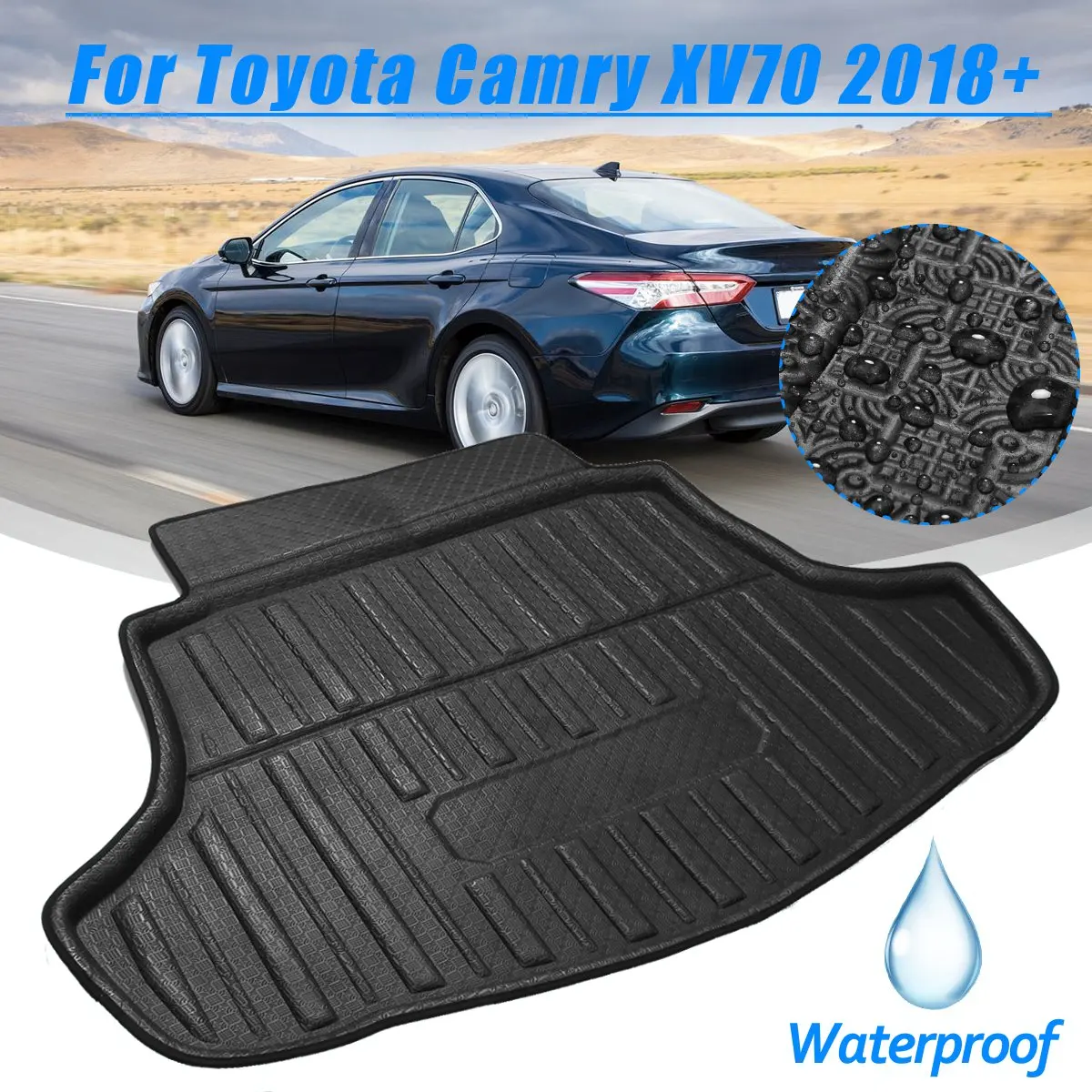 Коврик для багажника заднего напольный коврик автомобильные аксессуары Toyota Camry