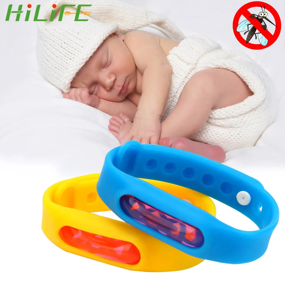 Репеллент HILIFE для детей капсула от комаров браслет с симпатичным репеллентом