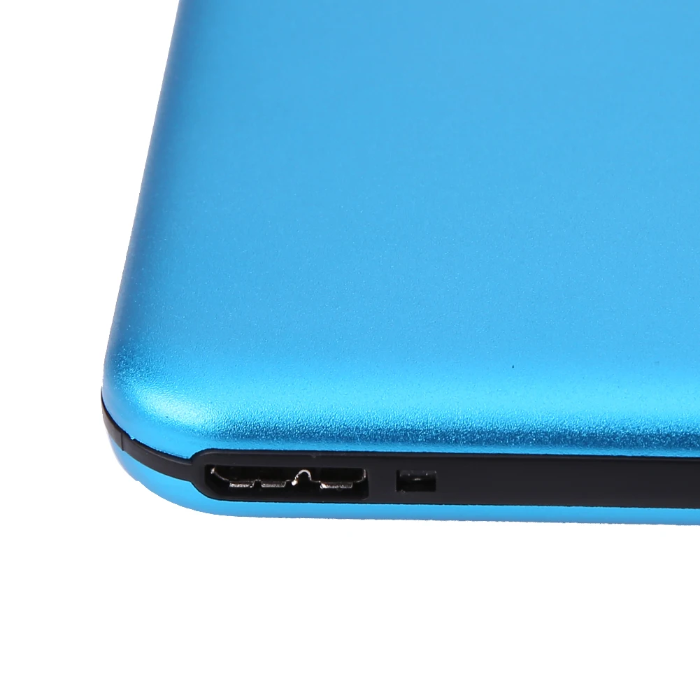 2 5 дюймов высокая скорость 3 ТБ USB3.0 Micro USB для SATA внешний жесткий диск HD синий