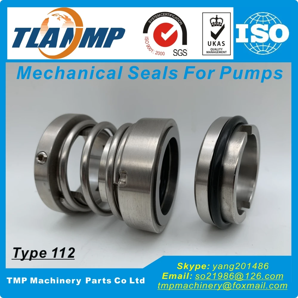 

112-45 Unbalanced TLANMP Mechanical Seals (Shaft Size:45mm) Used in Oil and Sewage Water Pumps (Material:TC/TC/Vit)