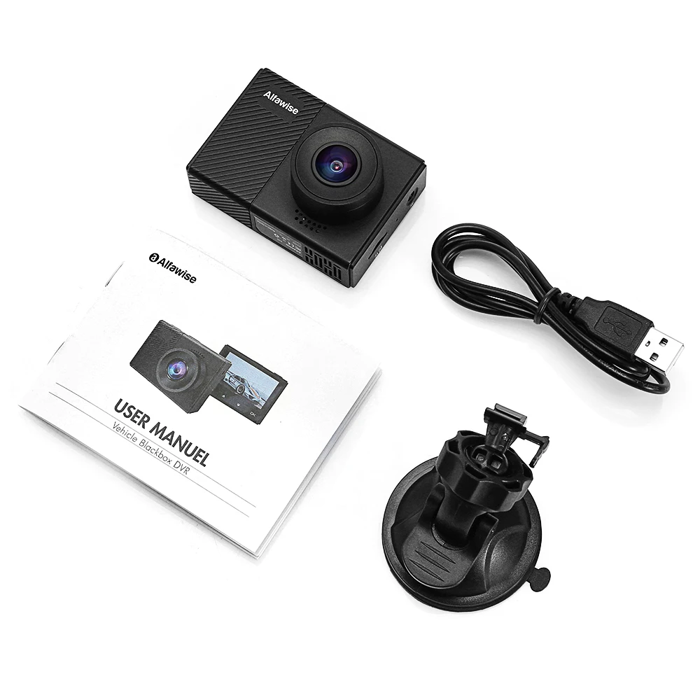 Alfawise G70 Автомобильный видеорегистратор DVR Full HD 1080 P 170 градусов WI FI петля Запись G