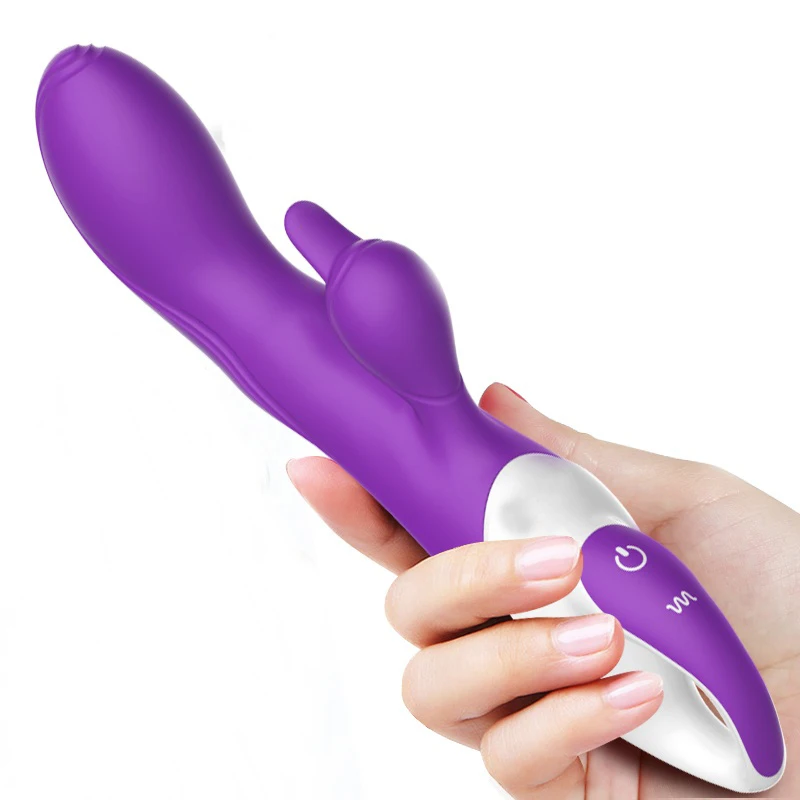 Гибкие G spot двойной вибратор Вращающийся Мути Скорость толкая огромный