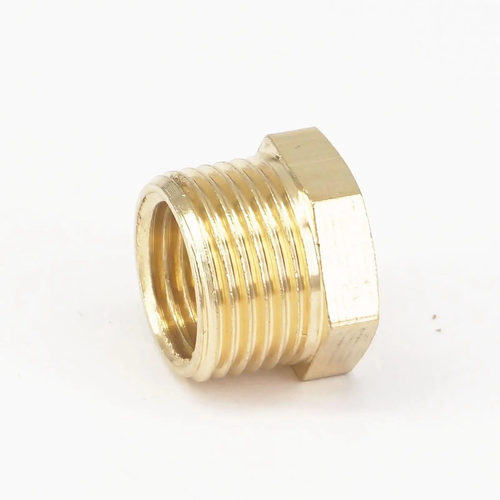 LOT5 латунный редуктор 3/8 &quotBSP с наружной резьбой до 1/4&quot BSP внутренняя резьба