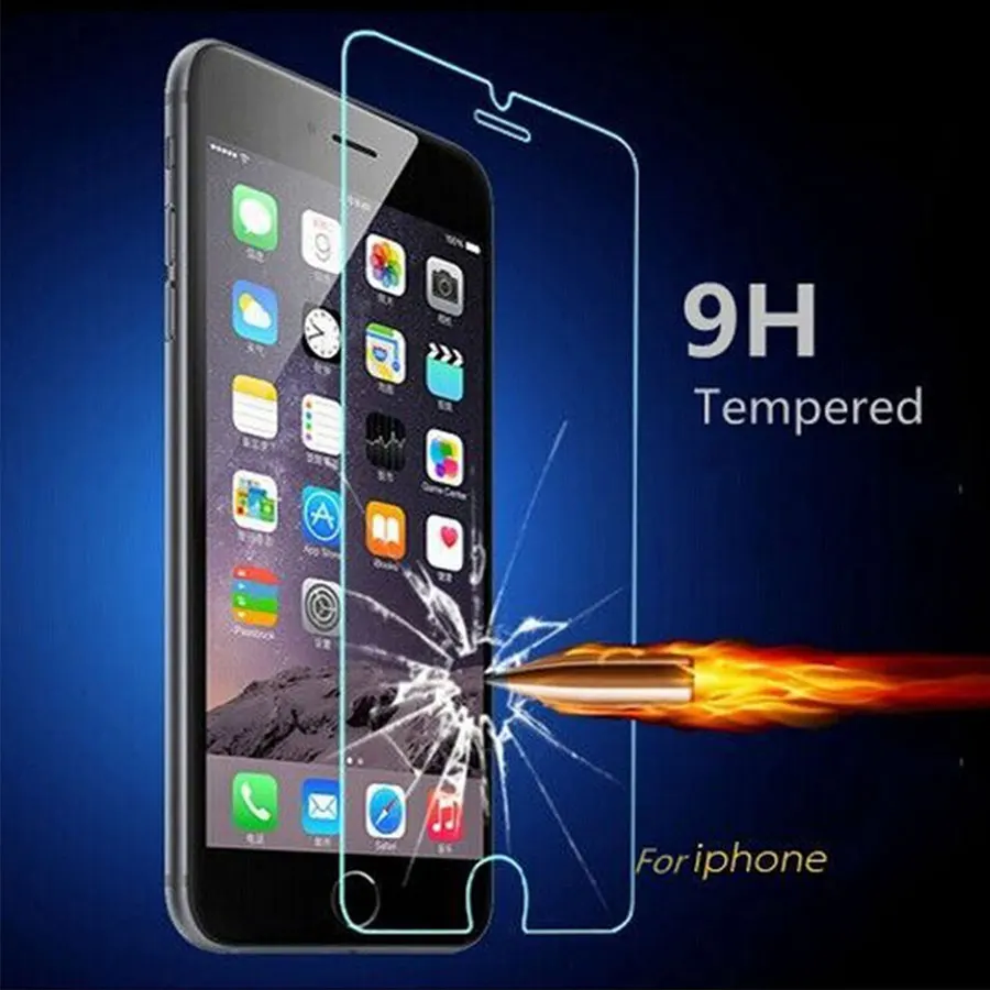 KISSCASE For iPhone 5S SE Tempered Glass Screen Protector Apple 5 5G 6 s Protective Guard Film |