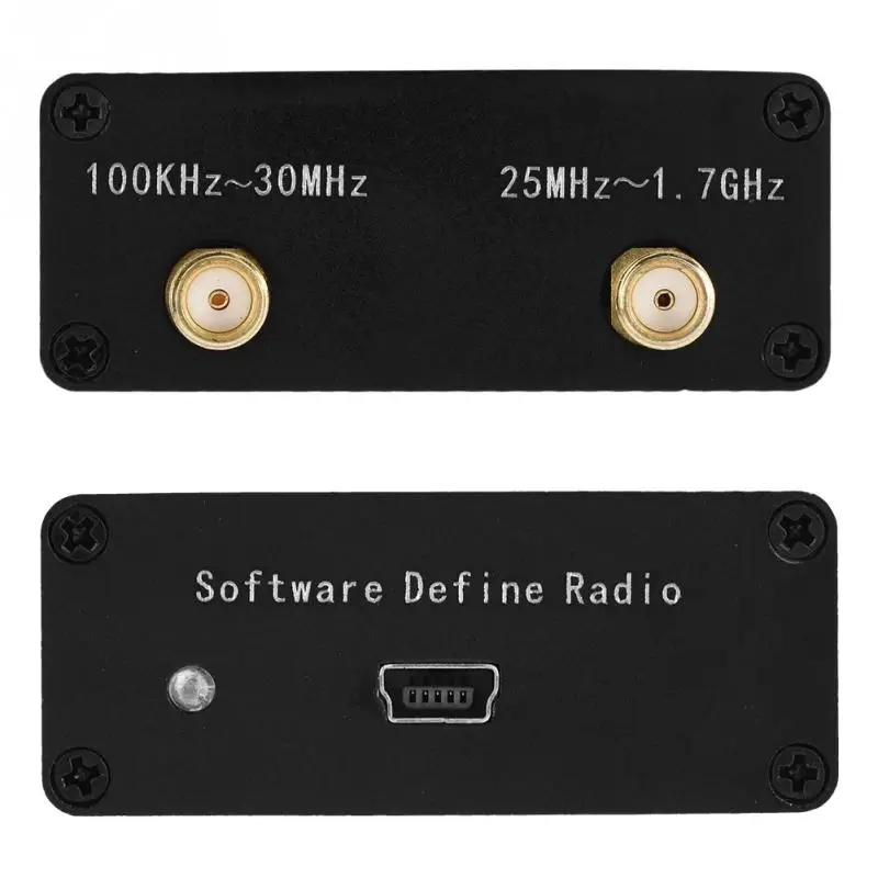 100кГц 1.7ггц полнодиапазонное программное обеспечение радио HF FM AM RTL SDR приемник с