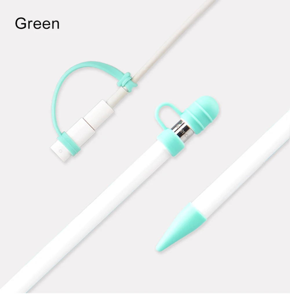 4 цвета для Apple Pencil Cap держатель крышка Кабель адаптер Tether IPad Pro Dropshipping 2020 NEW|Стилусы