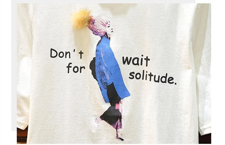 2019 летний женский комплект с модной аппликацией свободная футболка надписью +