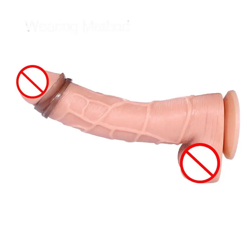 Пенис кольцо Foreskin блок комплекс мужской над длинным выпрямление устройство тяга