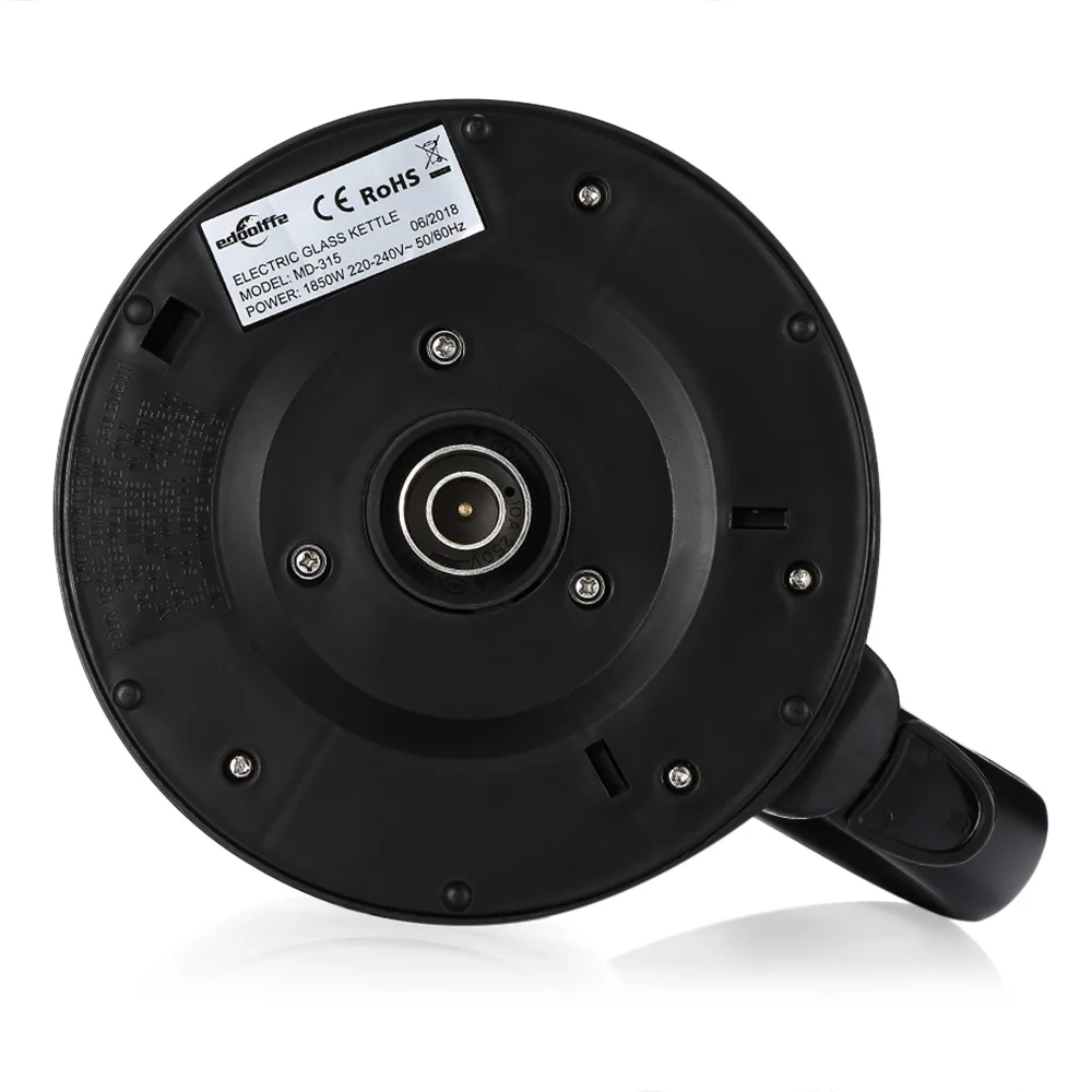 Edoolffe MD-315 1.7L большая емкость Ручной стеклянный Электрический чайник из