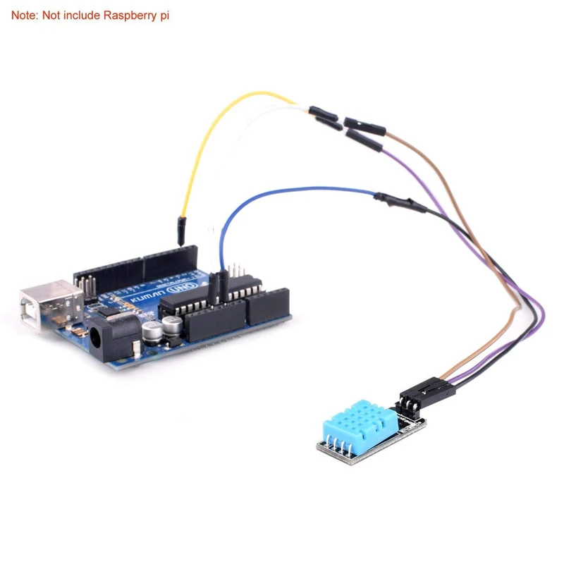 Датчик температуры и относительной влажности DHT11 модуль с кабелем для arduino Diy