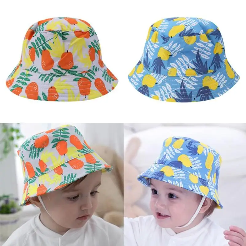 Baby Infant Windproof Cartoon Animal Embroidery Bucket Caps Cotton Sunscreen Hat Accessories | Детская одежда и обувь