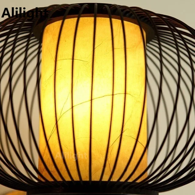 Настенный Бра в китайском стиле Led освещение для интерьера дома абажур