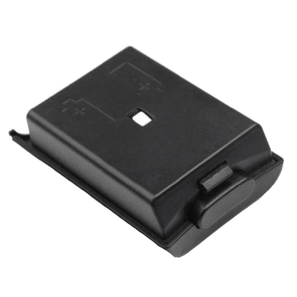 FFYY-2 Pack of Black and White Replacement AA Battery Case Back Cover Shell for Xbox 360 Controller | Batteries