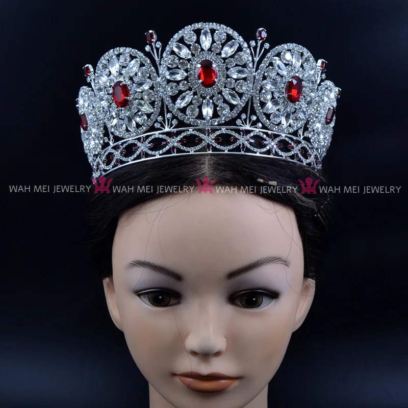 Стразы Корона Miss Beauty короны для конкурса личные индивидуальные круглые круги под